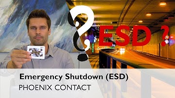Emergency Shutdown (ESD) safety relays