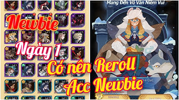 Afk Arena | Newbie Map 1 - 20 Ngày 1 - Reroll acc cho newbie có cần thiết không? Thánh Địa AFK