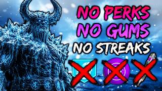 BLACK OPS 7 - ZOMBIES TOTENREICH EASTER EGG BOSS FIGHT NO PERKS NO STREAKS & NO GUMS CHALLENGE!