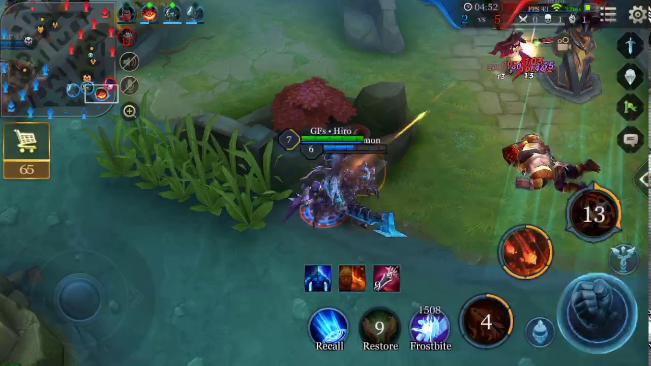 Top 45 Global GFs Hiro QM Bareng Artis?? FEAT BTR.Teemola