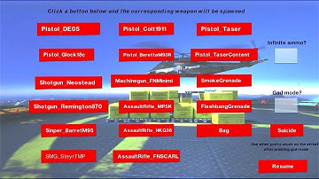 Weapon Spawning Menu mod release