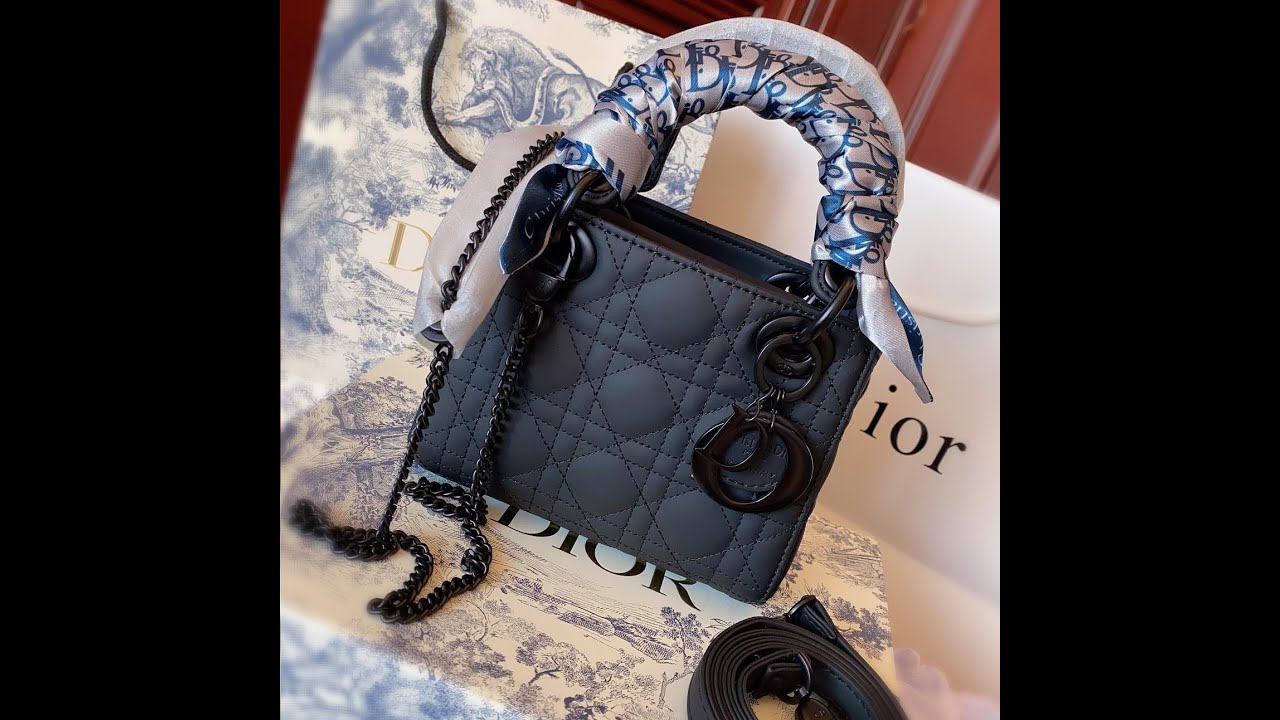 Mua Túi Xách Dior Small Matte Lady Chain Bag Cannage Quilt Calfskin Màu Đen   Dior  Mua tại Vua Hàng Hiệu h042074