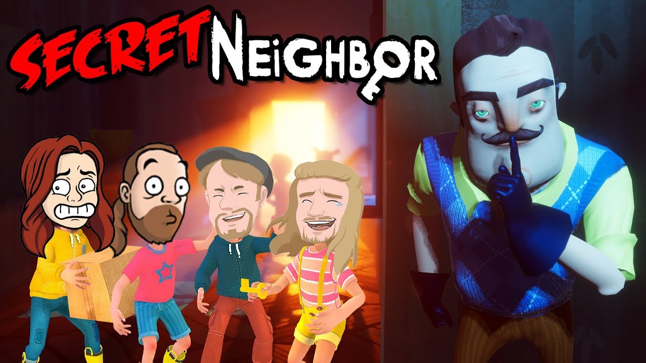 Ingen går säker i Grannens hus | Secret Neighbor Med KimmyPOWER och Ufosxm