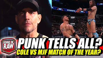 Cover Image for CM Punk's ESPN Shoot Interview | Cole vs. MJF Classic | Eddie Kingston Returns!  AEW Dynamite Review