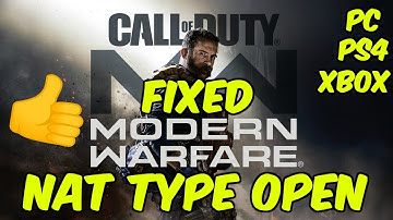 Call of Duty Modern Warfare 2020 OPEN NAT TYPE FIXED