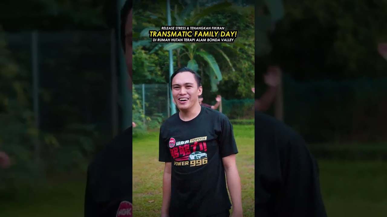 Happening betul Transmatic Family Day kalini!! 