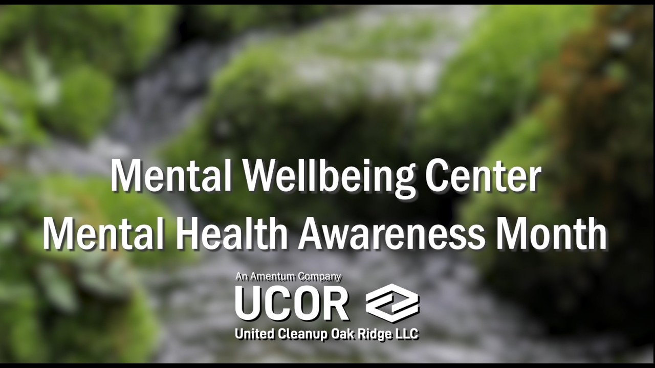 Mental Health Awareness Month - Kenneth Williams Message