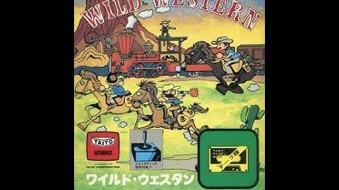 Wild Western/ワイルド・ウエスタン (Sharp X1, 1983, Nidecom Carry Soft/Taito)