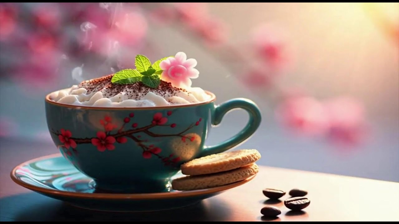 Spring Sweet Jazz Cafe LIVE ☕🌼 | Cozy Coffee Music for Work & Relax