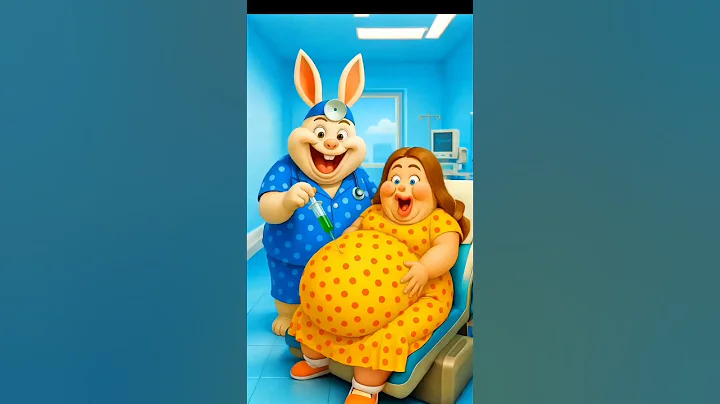 Evolution Animal : Doctor rabbit and pregnant woman in hospital🥰 Babyshark✅ #cute #cat #shorts