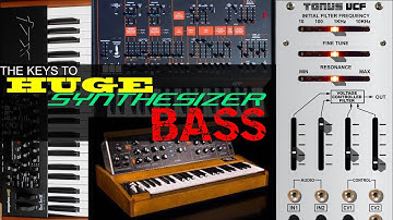 The Keys To Huge Synthesizer Bass [Tonus VCF Demo #4]