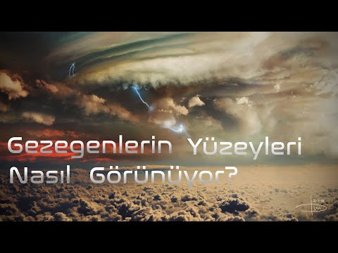 Gezegenlerin Yüzeyleri Nasıl Görünüyor? (Güneş Sistemine Yolculuk - 1)