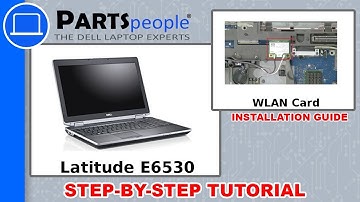 Dell Latitude E6530 (P19F001) WLAN Card How-To Video Tutorial