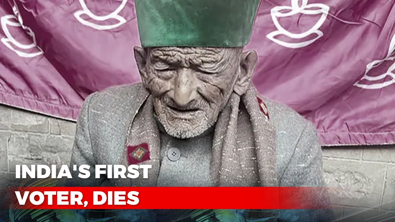 Shyam Saran Negi India s First Voter Dies Will Be Cremated With 