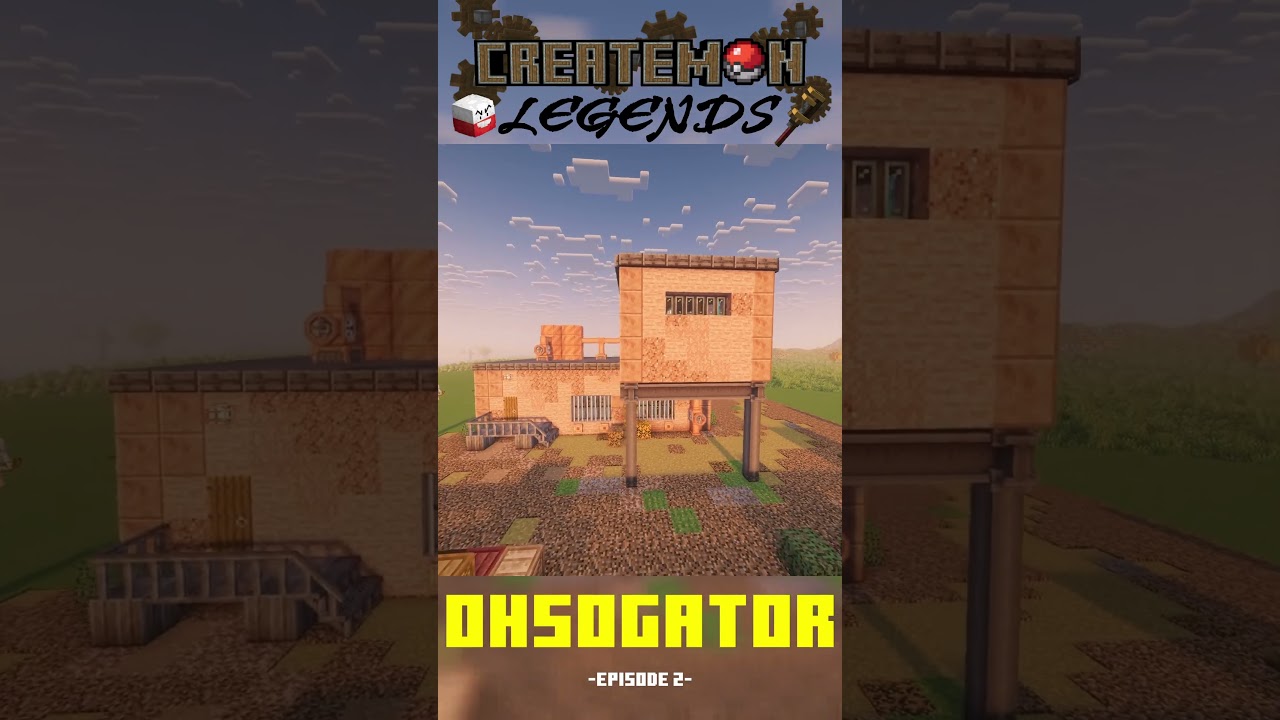 I Built The Perfect Create And Cobblemon Starter Baser  #minecraft #cobblemon #pokemon #createmod