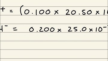AQA pH After Mixing a Strong Acid & Strong Base (Excess Base)