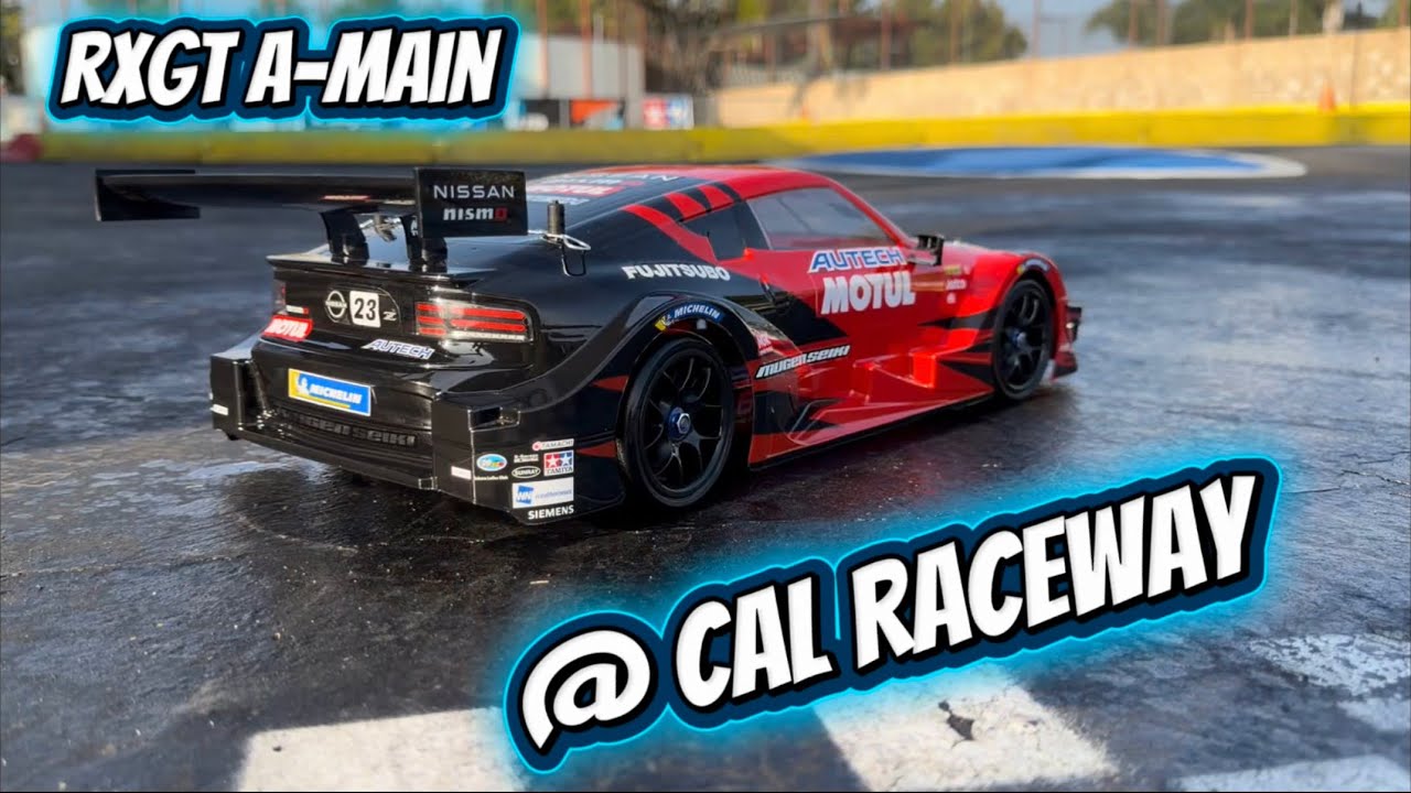 Заезд A-main RC RXGT на трассе Cal Raceway в Оранже, штат Калифорния. Состоится 21 декабря 2025 г...