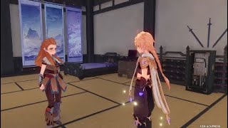 Genshin Impact: Aloy's Special Teapot Interactions