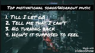 Top 5 motivational songs| Best workout songs| English music |Gym/Workout Motivation| 2021