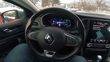 How to Enable or Disable Auto Front Windshield Wipers in Renault Megane IV ( 2016 – now )