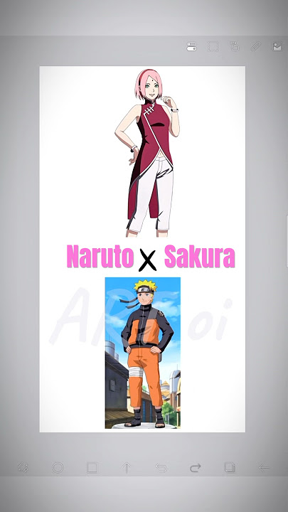 Naruto x Sakura Fusion 👊! #sakura #naruto #shortsfeed #shorts