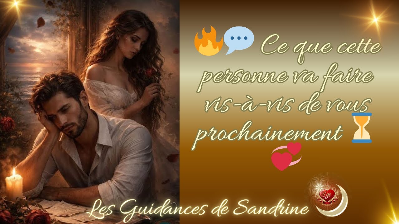 🔥💬 Ce que cette personne va faire vis-à-vis de vous prochainement ⏳💞