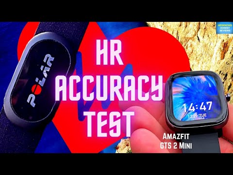 Heart Rate Accuracy Test of Amazfit GTS 2 Mini | Review and Test | Leg Workout HR