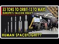 Europe's big hope to catch SpaceX!  53 tons to orbit?  Human Spaceflight?  Meet PLD Space!!