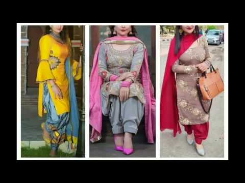 new-punjabi-suit-designs-2019/latest-punjabi-suit/contrast-dupatta-suit