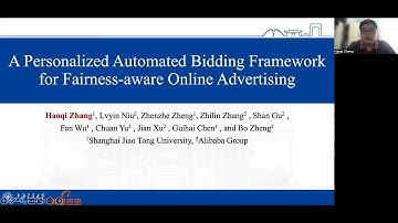 KDD 2023 - A Personalized Automated Bidding Framework for Fairness-aware Online Advertising