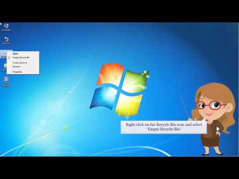 Windows 7- Empty Recycle Bin