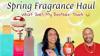 Middle Eastern & Designer Fragrance Haul |My Brother Compares Them To People🤔