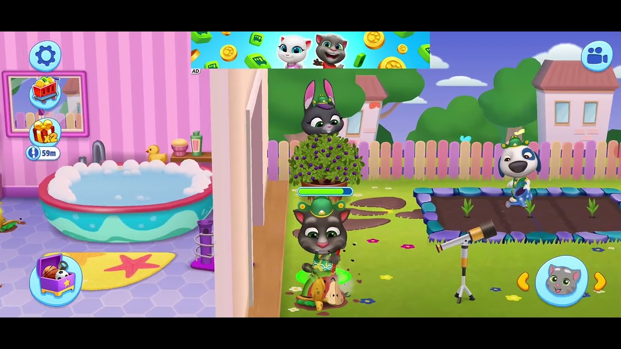 Talking Tom and Friends 258- day tomtastic