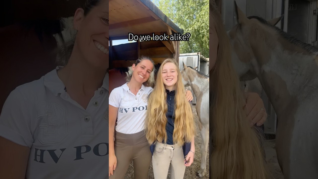 Do we look alike? #80smusic #music #paarden #horse #equestrianjourney