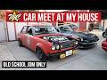 I Hosted An Old School JDM Meet In My Backyard and We Played with Hot Wheels
