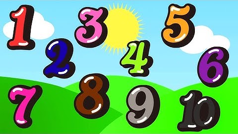 Count 1 To 10 | Counting Song | Count And Colour | Learn Counting and Colour with Fun | Numbers Song