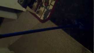 Broom standing by its self (HD)