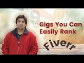 Fiverr best Gigs for ranking | 9 gigs you can easily rank on Fiverr