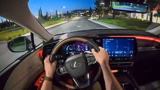 2026 Lexus RX 450h+ - POV Night Drive (Binaural Audio)