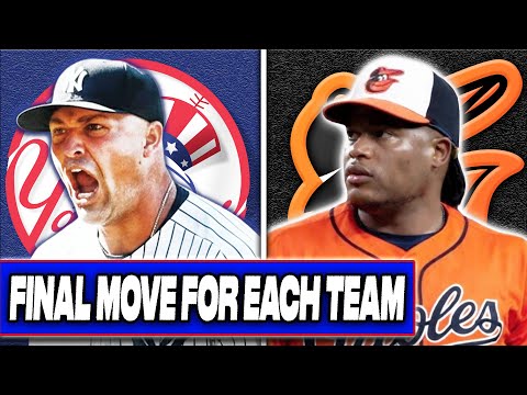 Final Offseason Move For Every Mlb Team