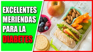 7 MERIENDAS para DIABETICOS que te ENCANTARAN