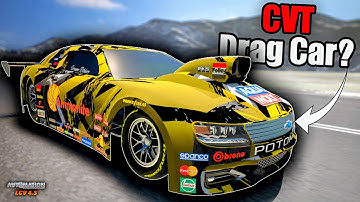 Ik heb een KRACHTIGE dragcar gemaakt... met een CVT! | Automation Game & BeamNG.drive