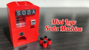 Mini Lego Soda Machine