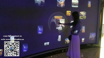 Interactive Projection Wall for Museum Exhibits | Event Digital Display