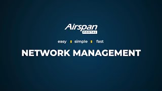 Airspan Portal Your Gateway to Simplified Management