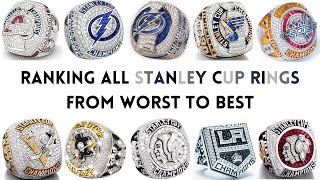 Ranking All STANLEY CUP Rings WORST to BEST! (2022)