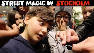 Street Magic in Stockholm-Julien Magic