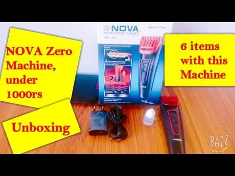 nova zero machine