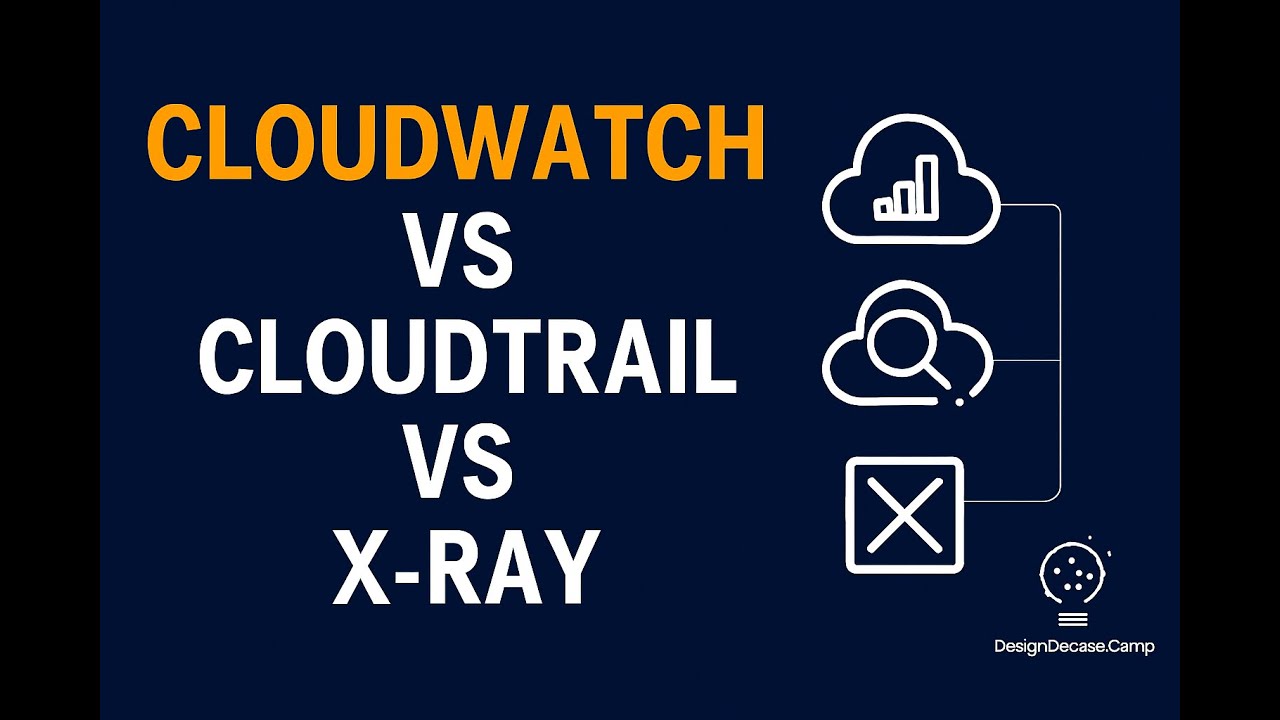 CloudWatch vs CloudTrail vs X-Ray | AWS Monitoring Tools Explained in 5 ...