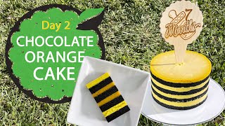 BEE CHOCOLATE ORANGE CAKE. DAY 2 | Plant-Based, Gluten-free, soy-free, corn-free, refined sugar-free by My Plant Cake 1,352 views 3 years ago 9 minutes, 57 seconds